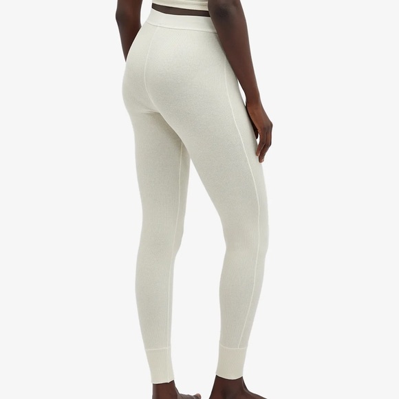Skims Cotton Rib Legging Bone Small New With Tags - Picture 3 of 9